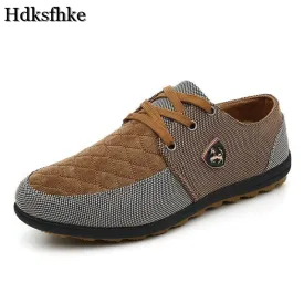 2016 mens Casual Shoes mens canvas shoes for men shoes men fashion Flats Leather brand fashion suede Zapatos de hombre