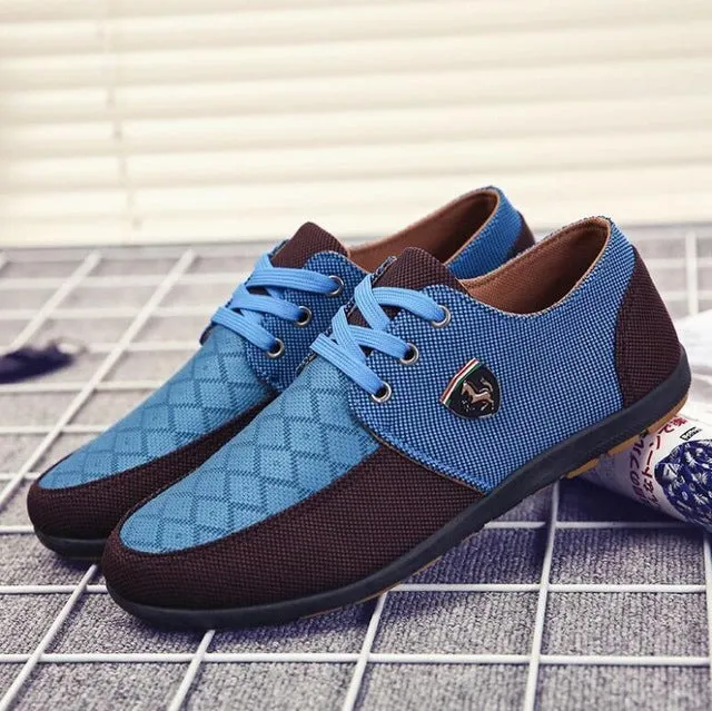 2016 mens Casual Shoes mens canvas shoes for men shoes men fashion Flats Leather brand fashion suede Zapatos de hombre