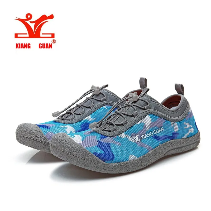 2016 XIANGGUAN comfortable breathable Lycra mesh fresh men &  women athletic botas trekking outdoor sport Sneaker Running shoes