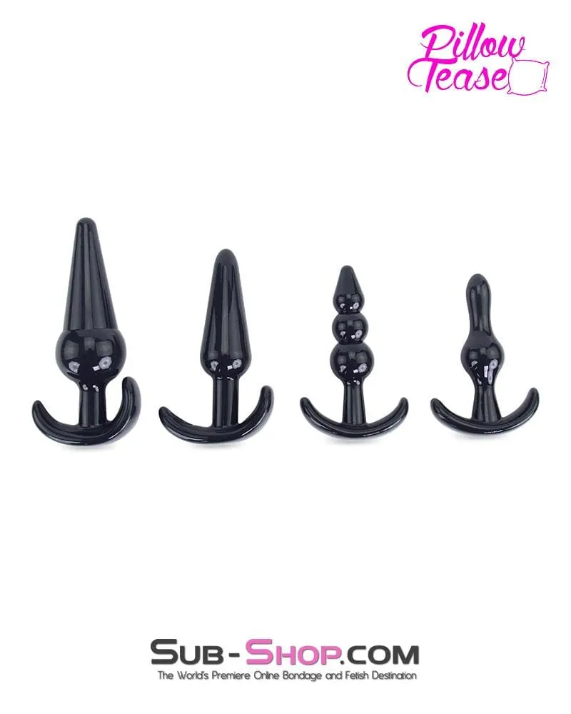 6815M      <b>BOGO!</b> 4 Piece Anal Trainer Butt Plug Set