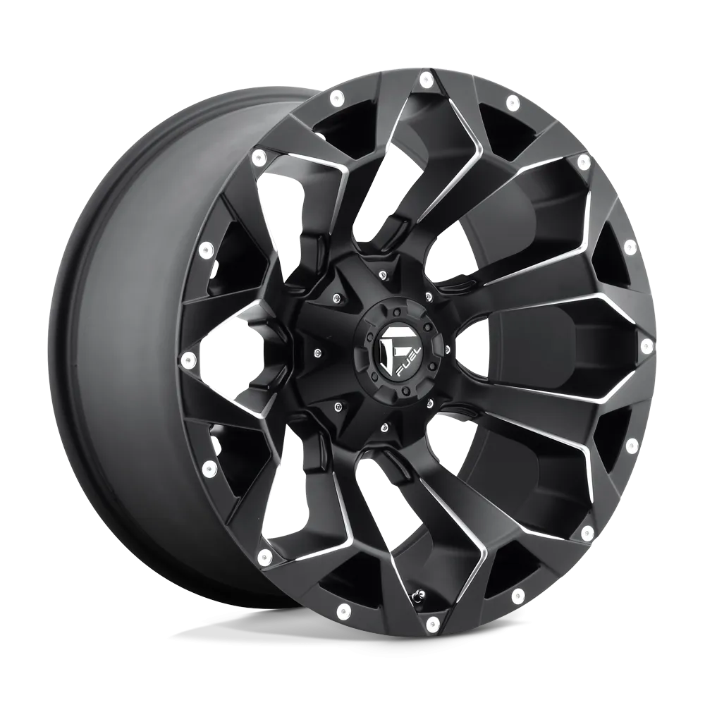 ASSAULT D546 17.0X8.5 6X120 MT-BLK-MIL 14MM