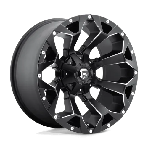 ASSAULT D546 22.0X10 6X135/5.5 MT-BLK-MIL -22MM