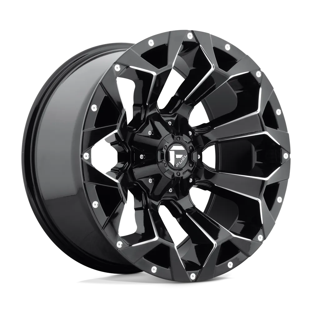 ASSAULT D576 20.0X10 8X170 GL-BLK-MIL -18MM