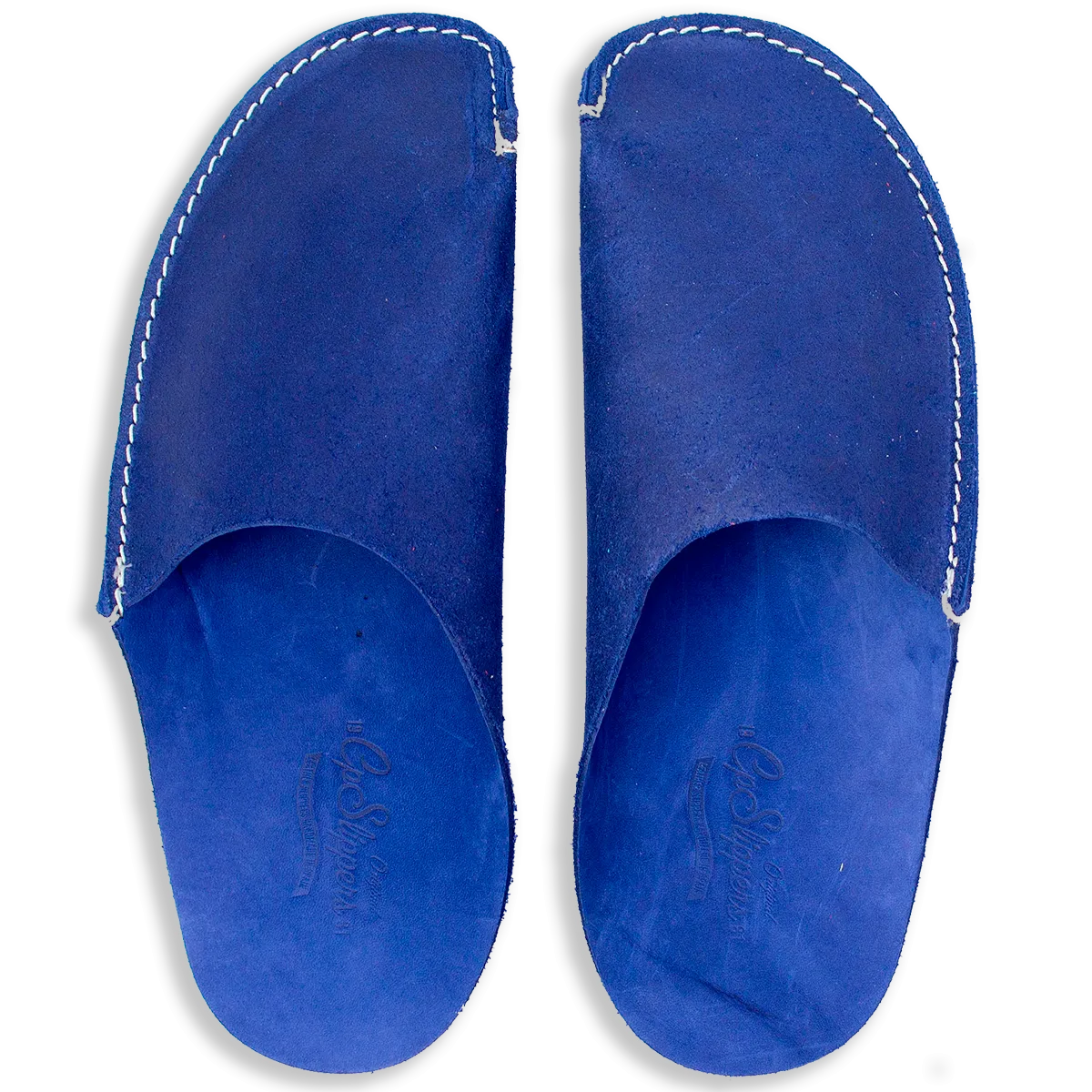 Blue CP Slippers Minimalist