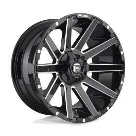 CONTRA D615 18.0X9 5X4.5/5.0 GL-BLK-MIL -12MM