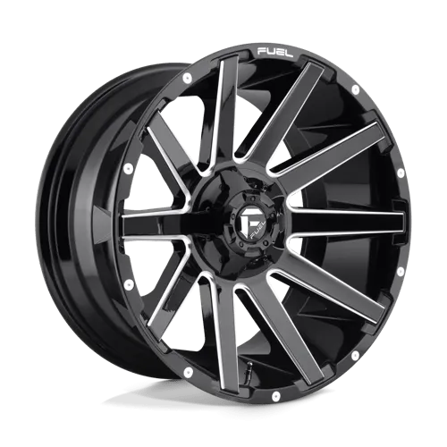 CONTRA D615 18.0X9 5X4.5/5.0 GL-BLK-MIL -12MM