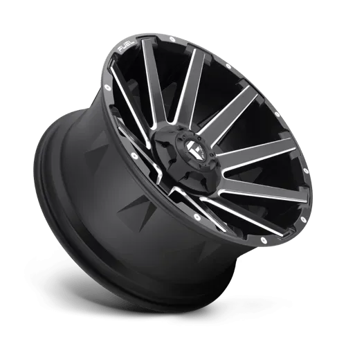 CONTRA D616 22.0X10 8X6.5 MT-BLK-MIL -18MM