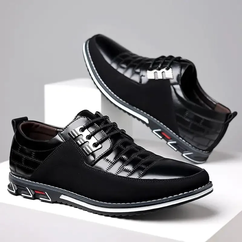 Derby Sport Leather Shoes