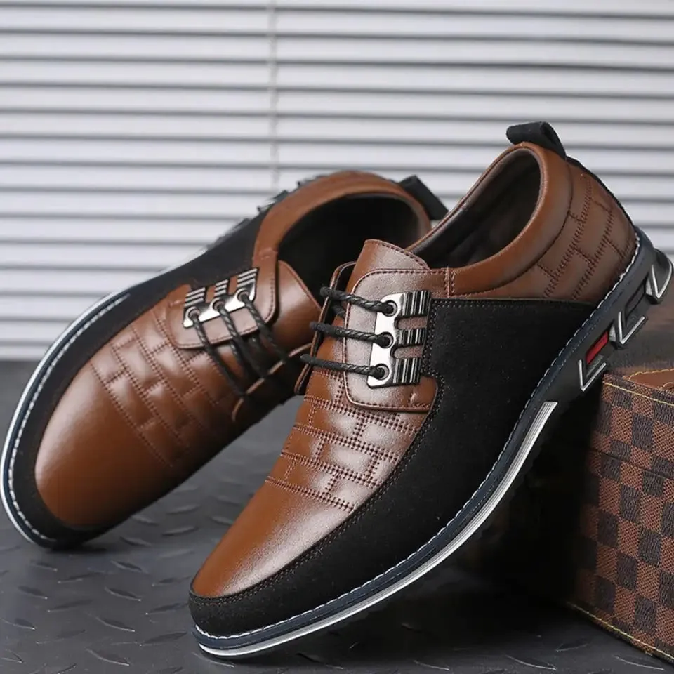 Derby Sport Leather Shoes