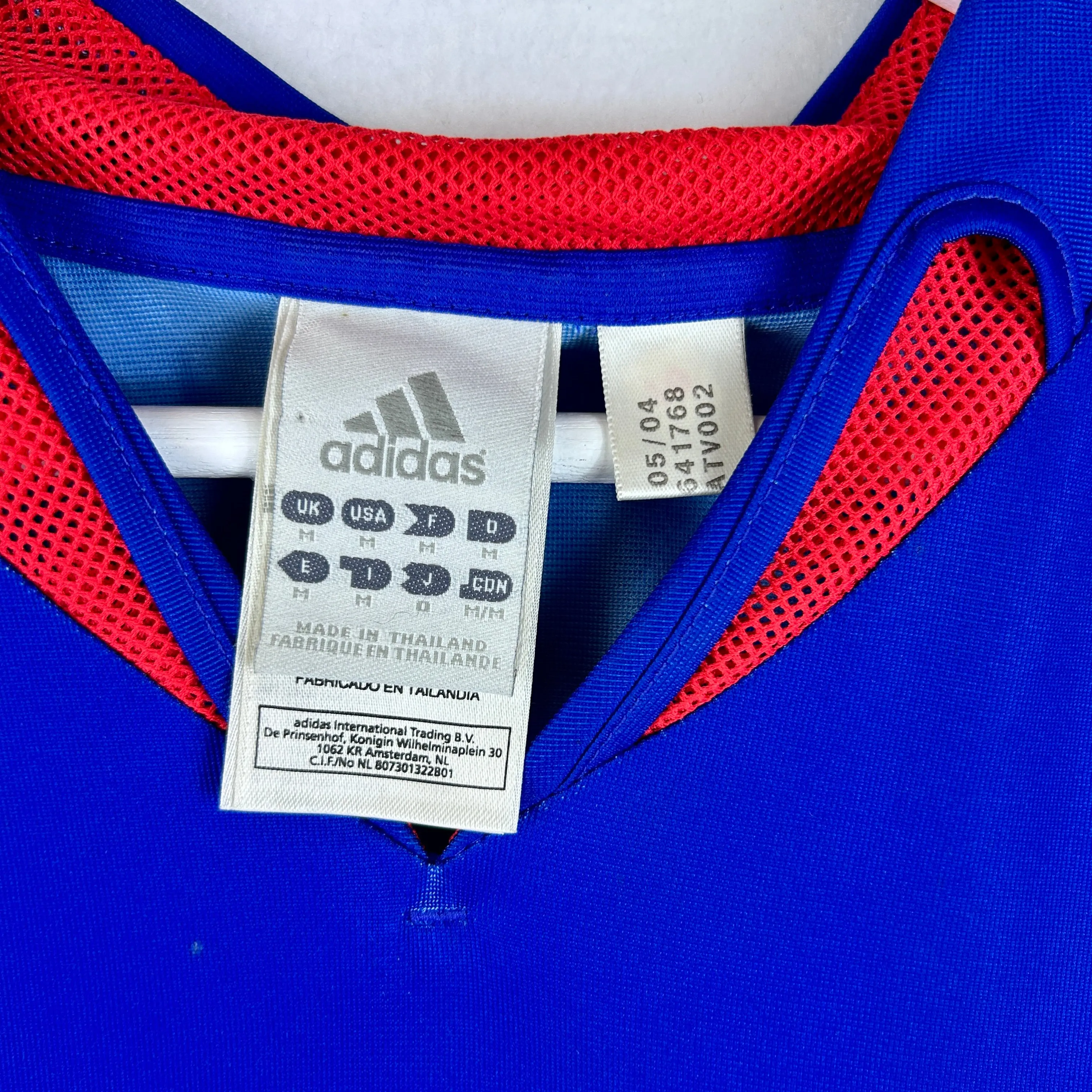 France 2004 Home Shirt - Medium  - Adidas G41768