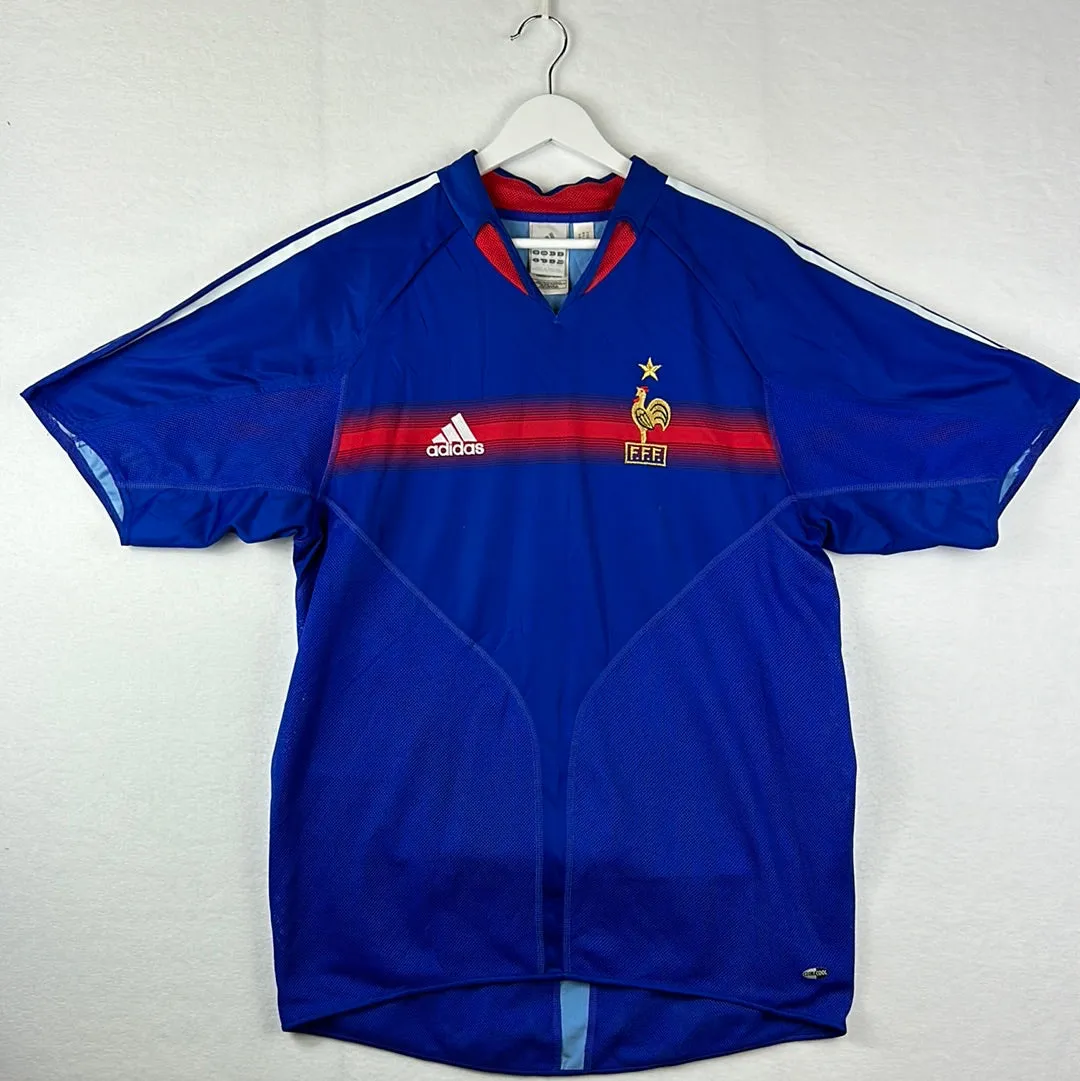 France 2004 Home Shirt - Medium  - Adidas G41768