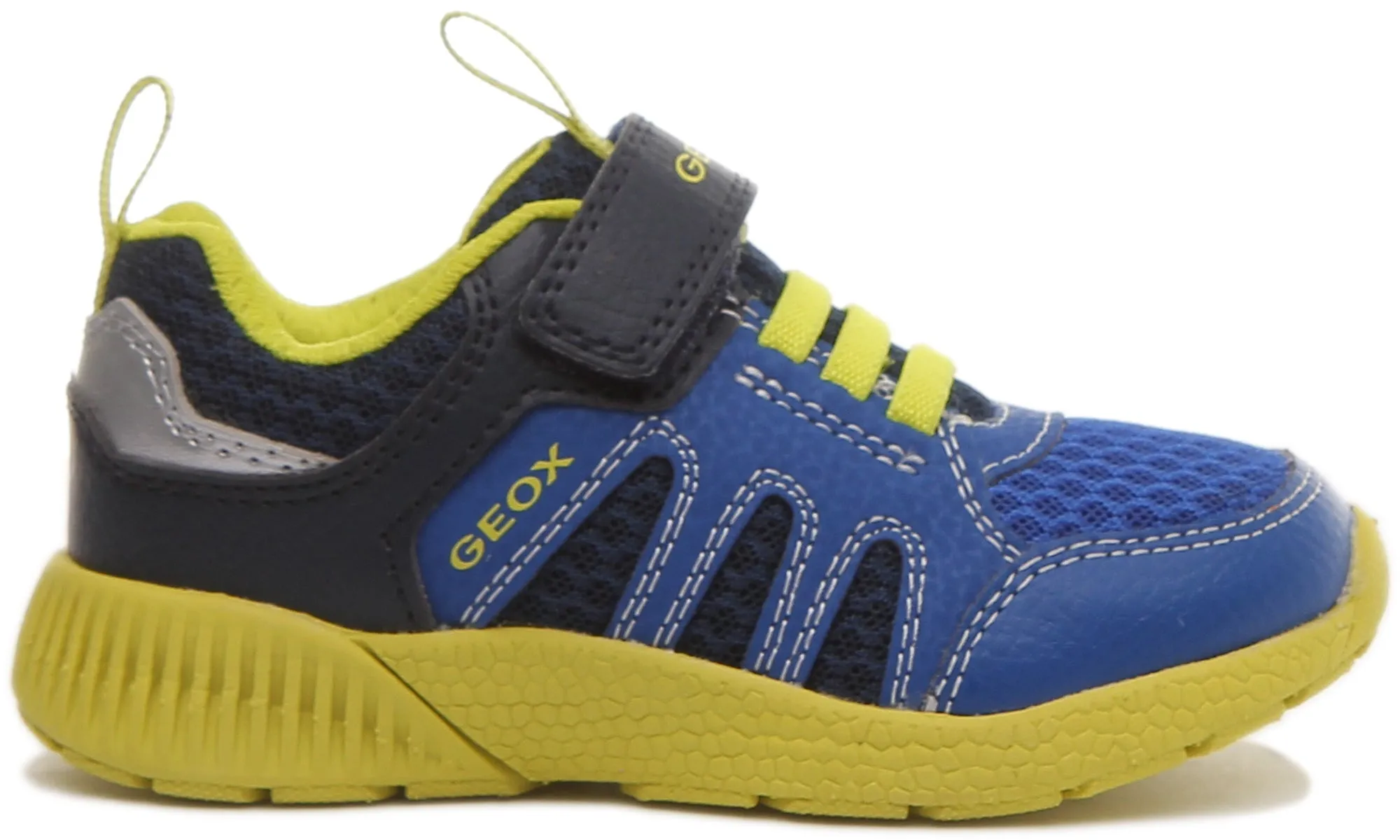 Geox J Sveth B. In Navy Yellow For Kids