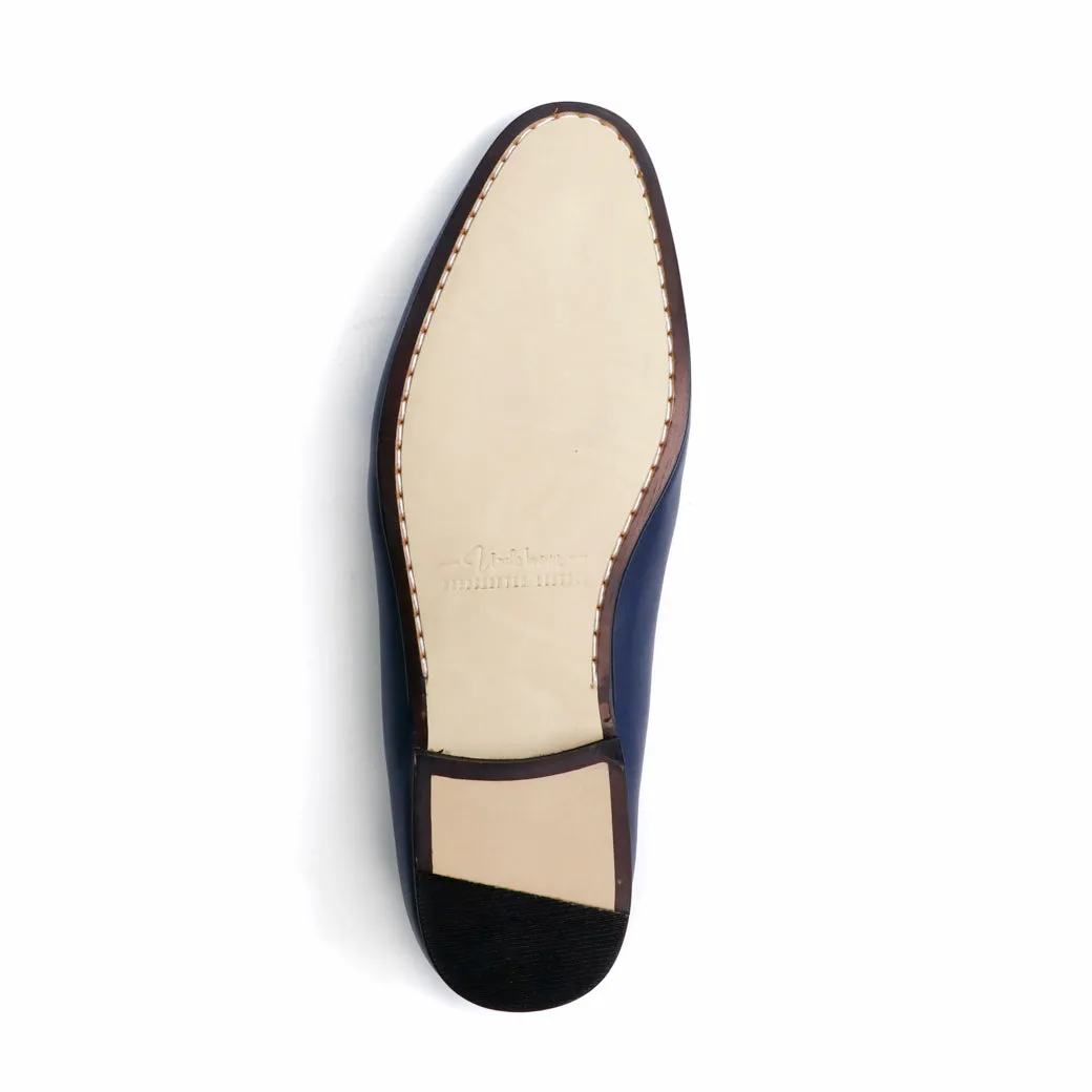 Ghent Belgian Loafers Royal Navy