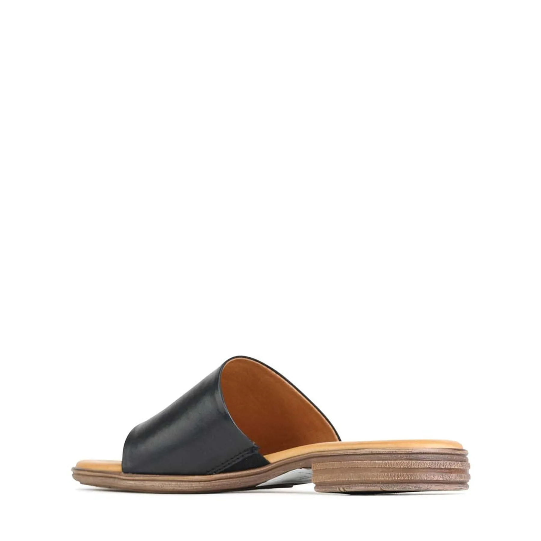 KAIA SLIDE SANDALS LEATHER