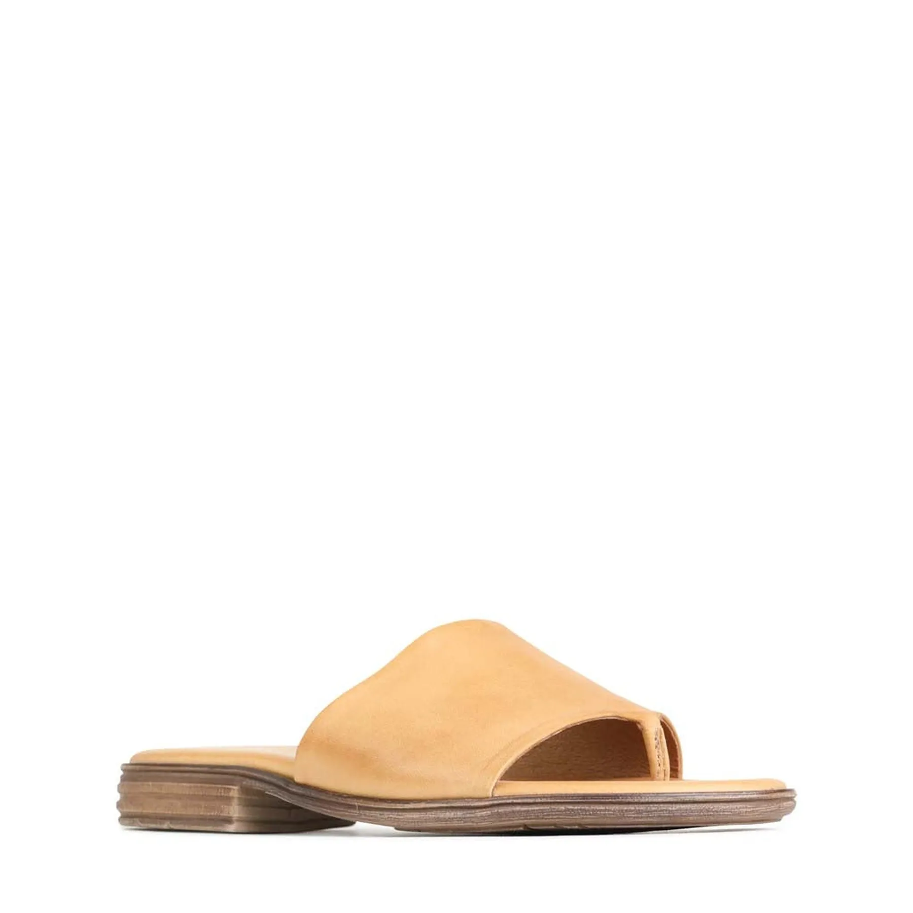 KAIA SLIDE SANDALS LEATHER