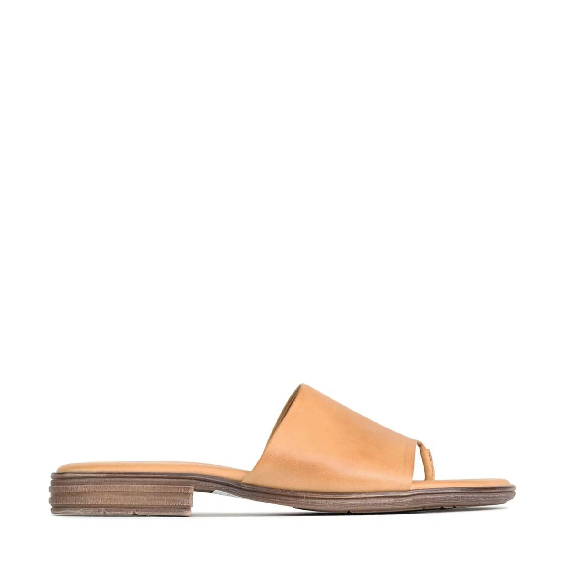 KAIA SLIDE SANDALS LEATHER