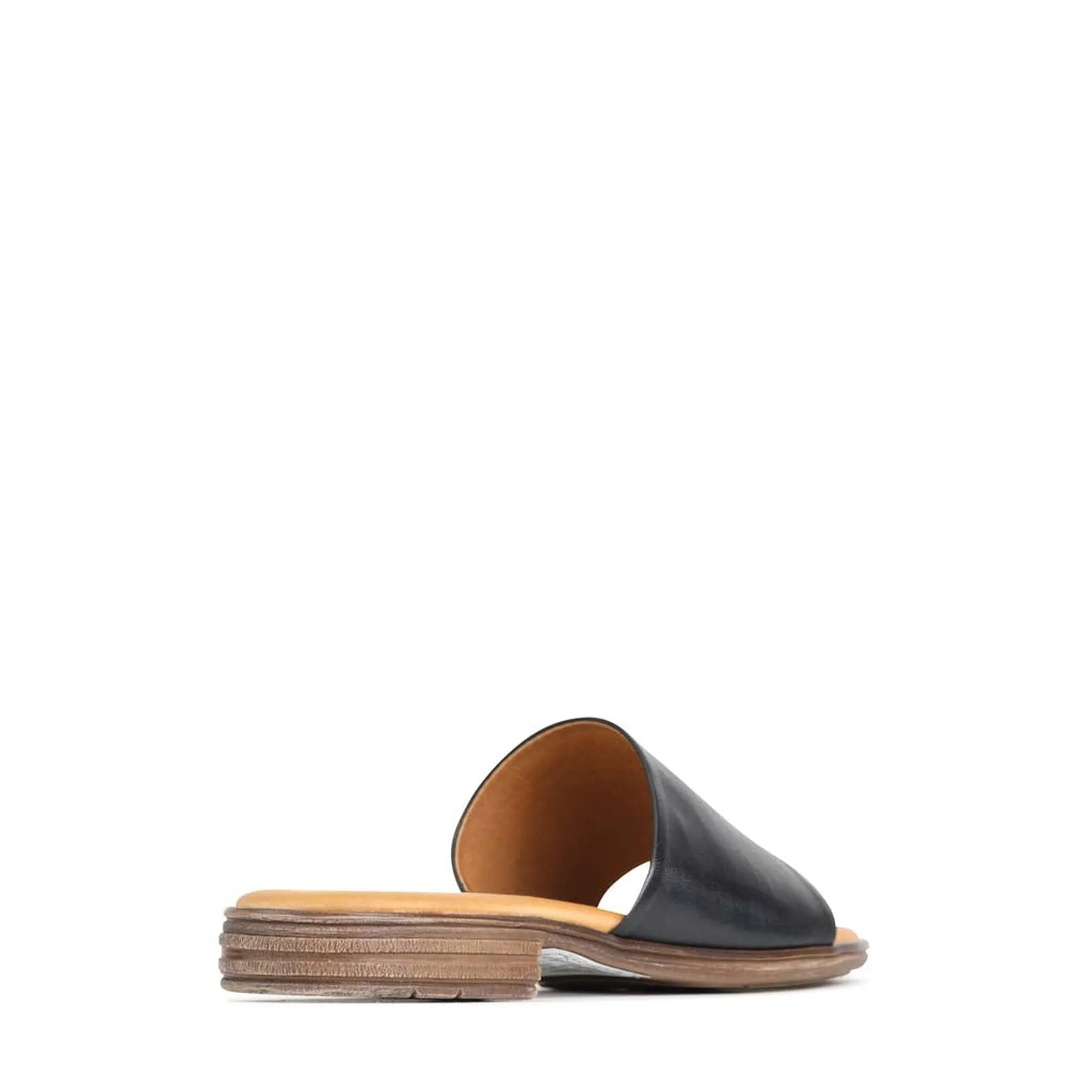 KAIA SLIDE SANDALS LEATHER