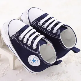 Newborn Baby Shoes Infant Baby First Walkers Spring Autumn Boys Girls Shoes Toddler Sports Sneakers Soft Soled Anti-slip Shoes