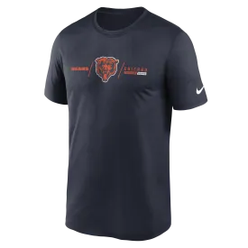 NFL Chicago Bears Nike Horizontal Lockup Legend Tee