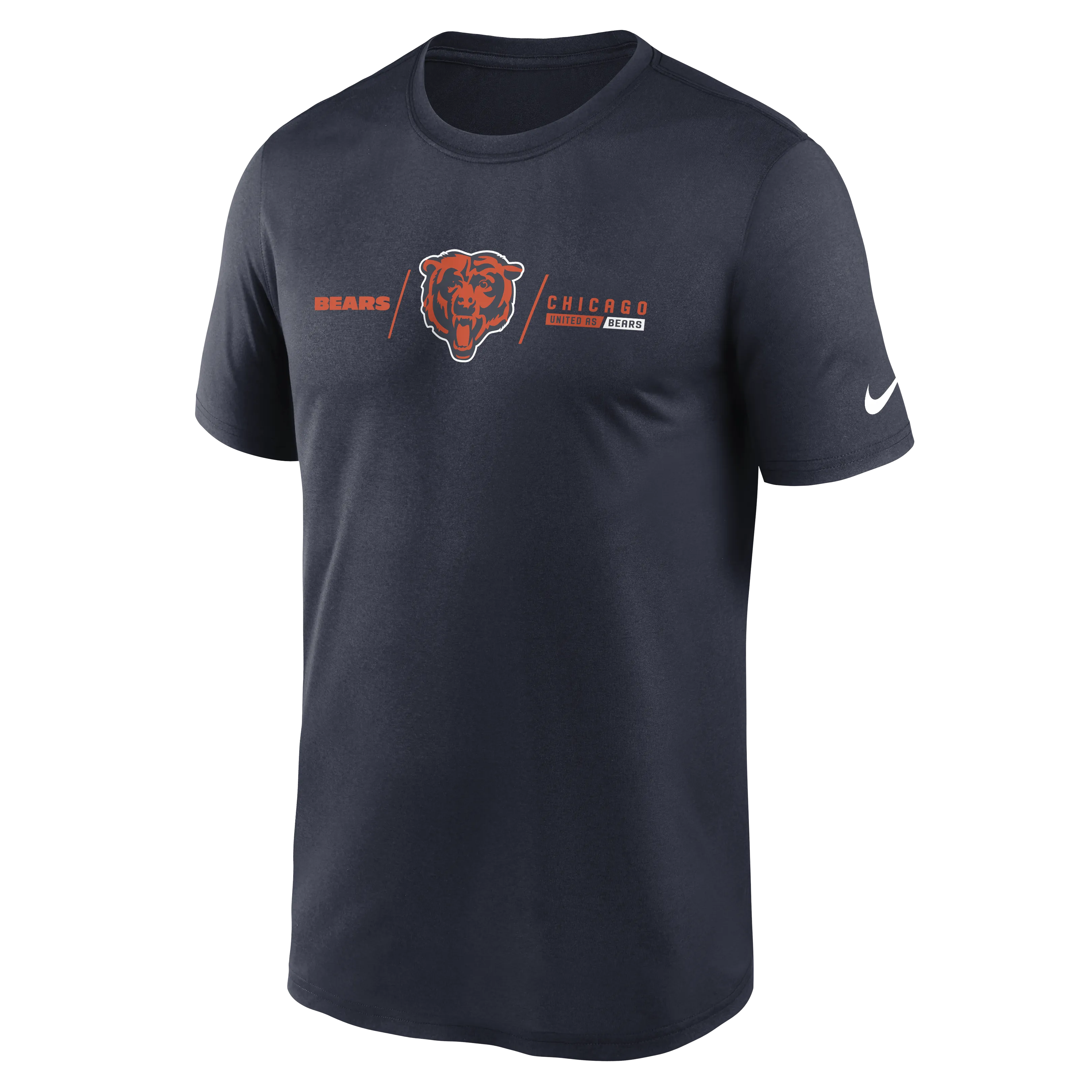 NFL Chicago Bears Nike Horizontal Lockup Legend Tee