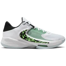 Nike Men's Zoom Freak 4 Shoes - White / Barely Volt / Black