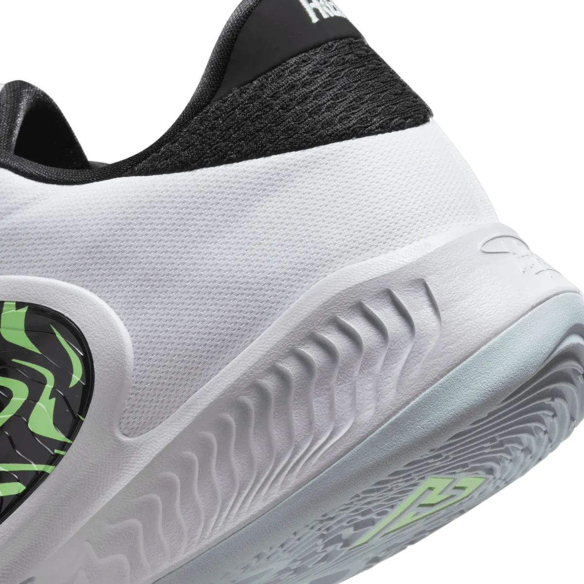 Nike Men's Zoom Freak 4 Shoes - White / Barely Volt / Black