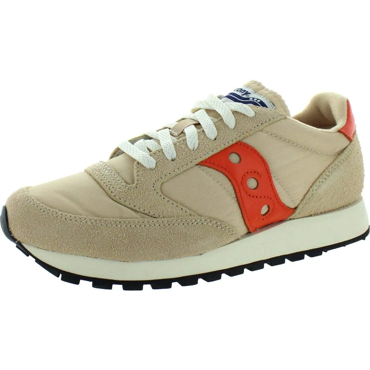 Saucony Mens Jazz Original Vintage Lifestyle Running Shoes Tan 7 Medium (D)