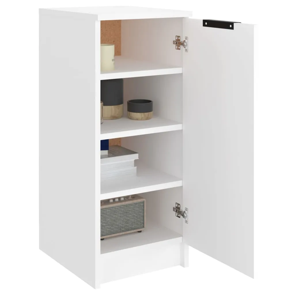 Shoe Cabinet White 30x35x70 cm Engineered Wood