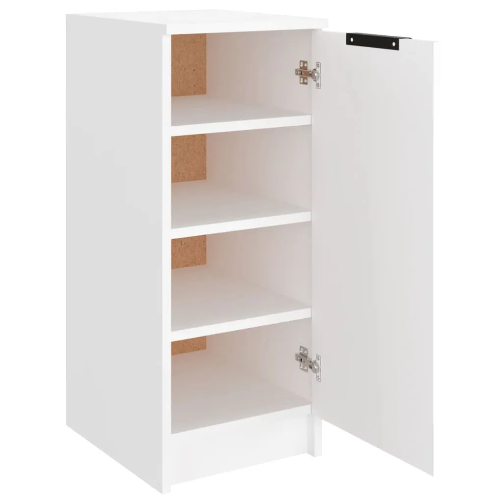 Shoe Cabinet White 30x35x70 cm Engineered Wood