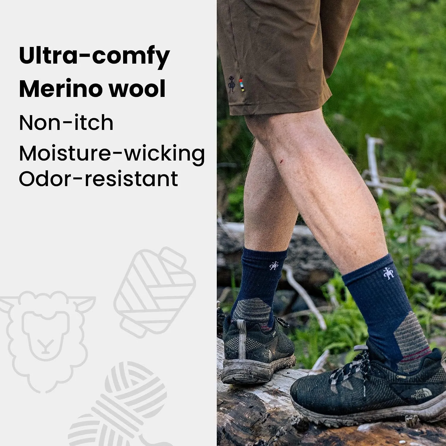 Smartwool Men Classic Hike Extra Cushion Crew