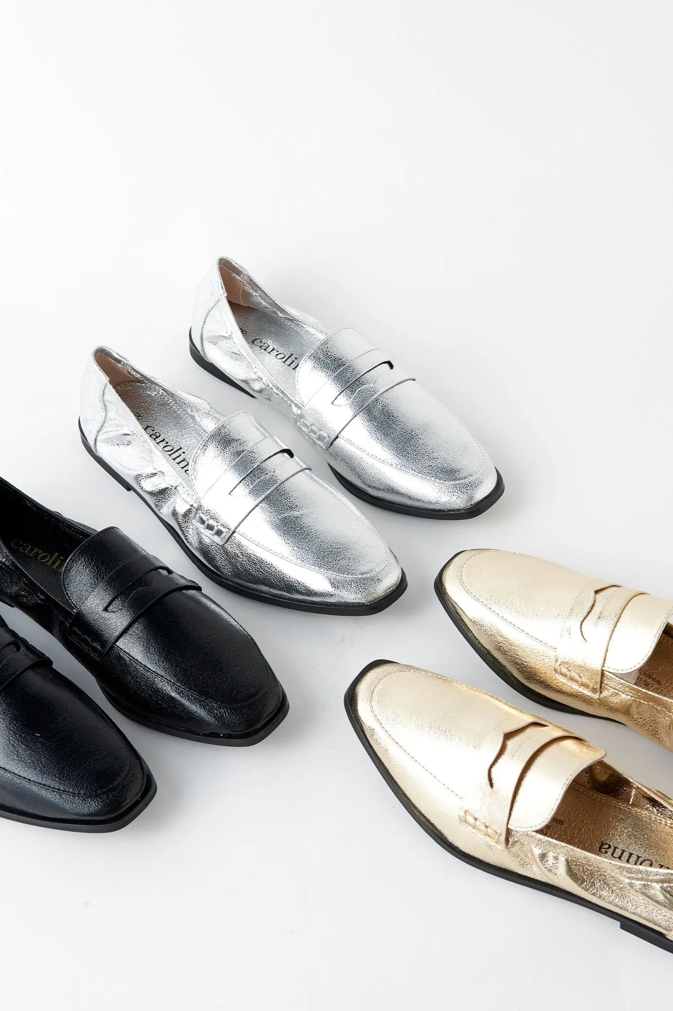 Sonia Loafers Silver