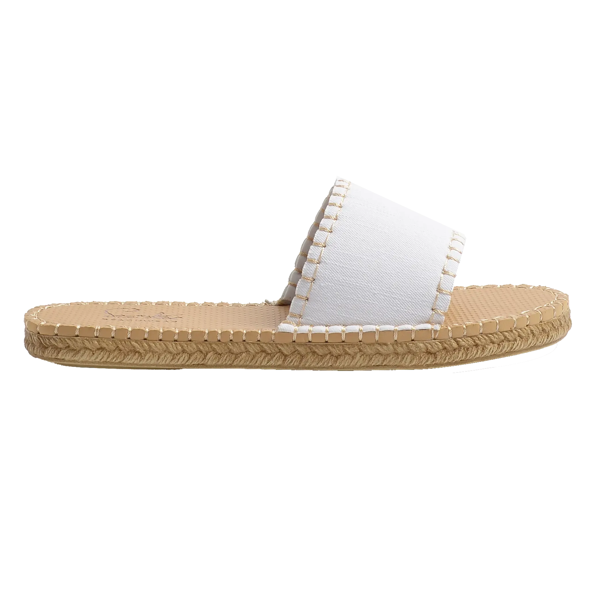 WHITE DENIM - WOMENS CABANA SLIDE