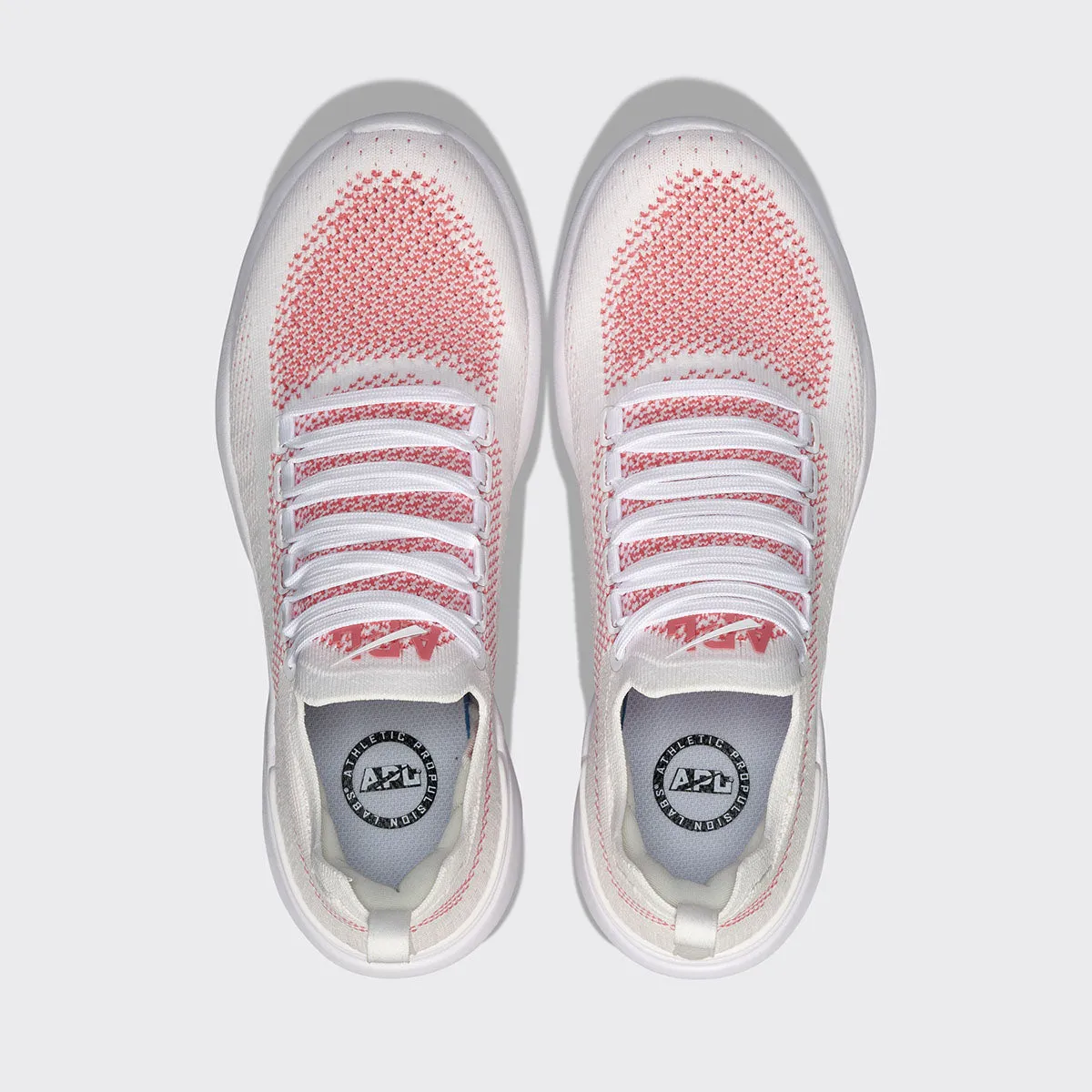 Women's TechLoom Breeze White / Fire Coral / White